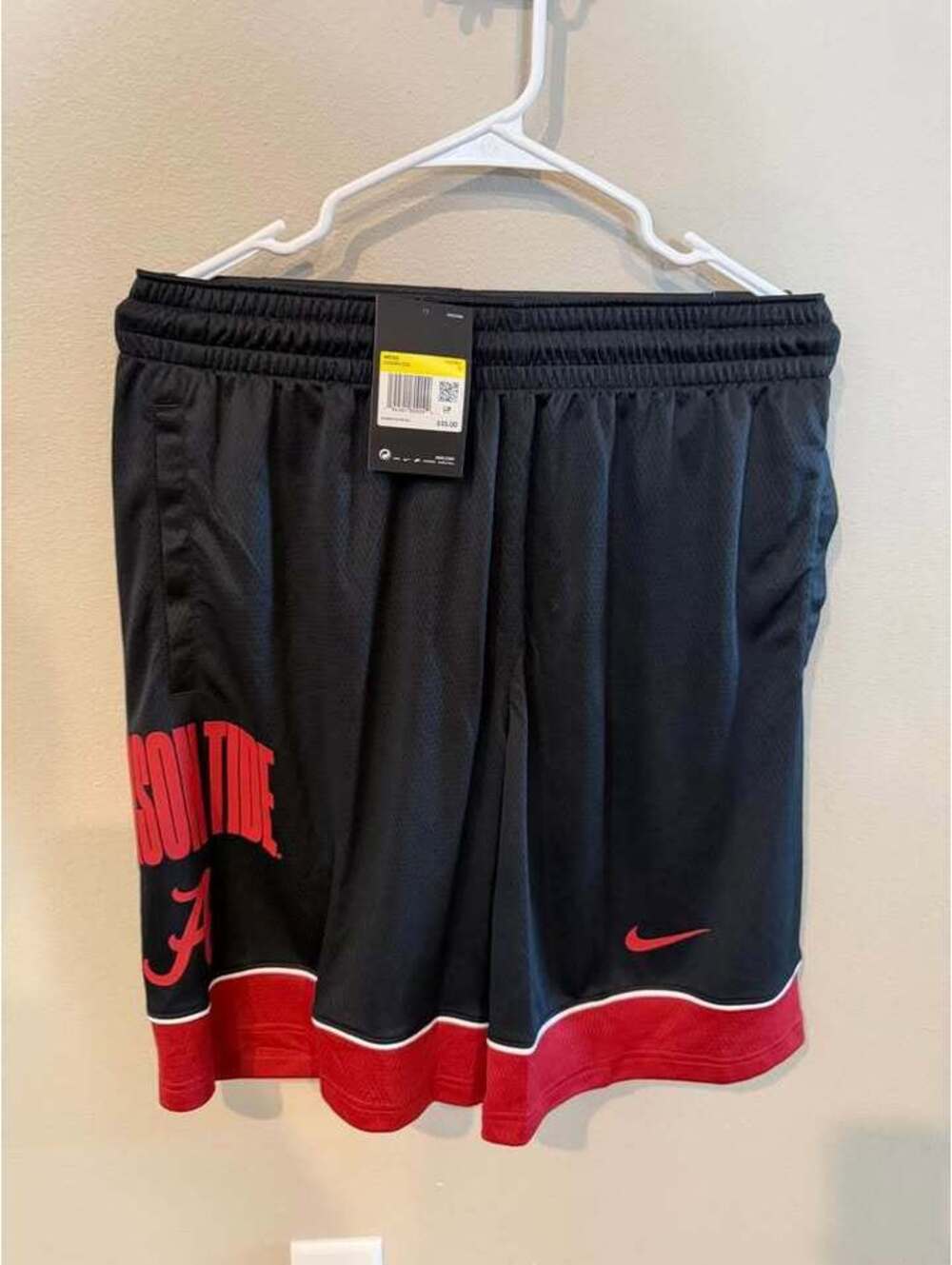 Alabama Crimson Tide Basketball Shorts- Men’s Small